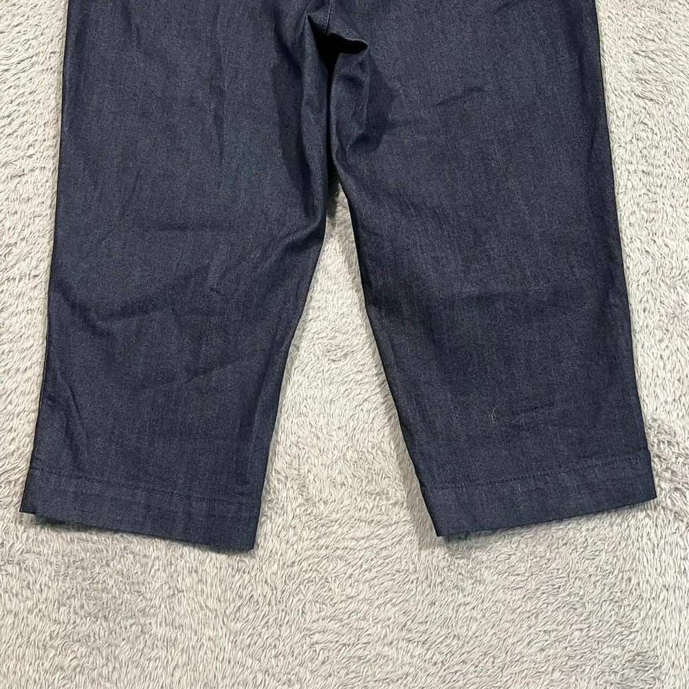 St John's Bay Capri Pants‎ Blue Casual Beach Women's 8 31x19